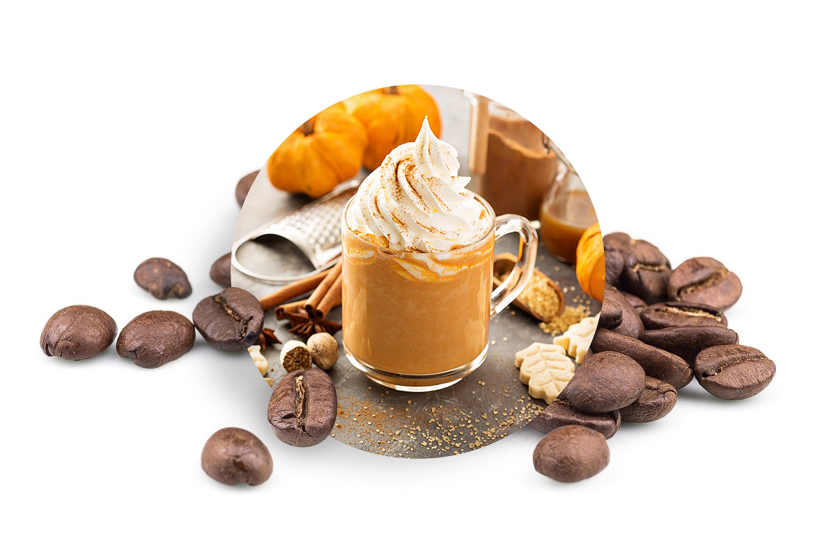 Pumpkin Spice zrnková káva