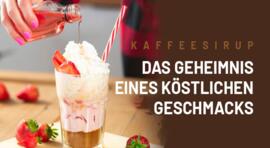 Kaffeesirup - Das geheimnis eines köstlichen geschmacks in jeder tasse