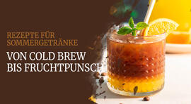 Rezepte für Sommergetränke: von Cold Brew bis Fruchtpunsch