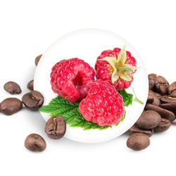 HIMBEER-BOHNENKAFFEE