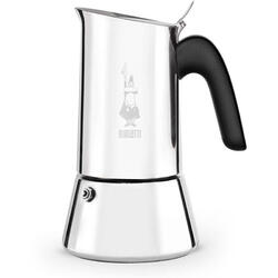 Bialetti Mokkakännchen Induktion aus Edelstahl für 4 Tassen