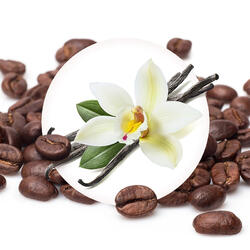 Vanille – entkoffeinierter Kaffeebohnen
