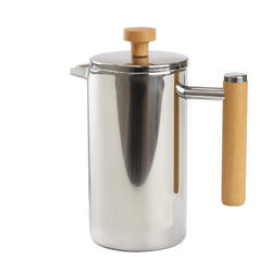 Edelstahl-French-Press Wood – 700 ml