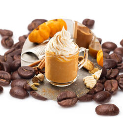 Pumpkin Spice – entkoffeinierter Bohnenkaffee